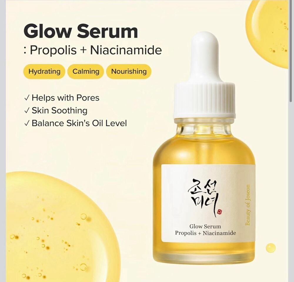 Beauty of Joseon Glow Serum Face Serum, Propolis + Niacinamide, 3.38 fl oz